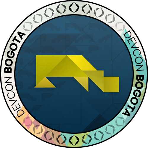 I met lightsing.eth at Devcon 6 POAP image