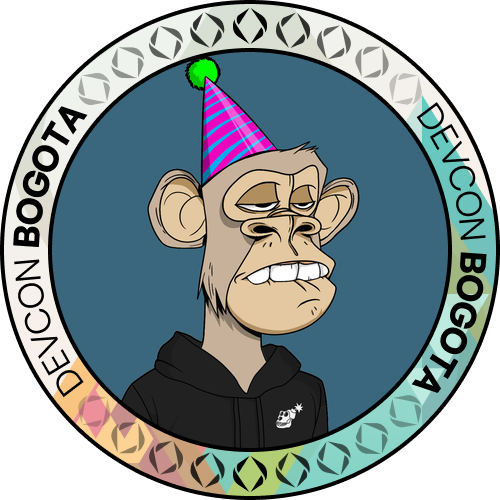 I met makeaplay.eth at Devcon 6 POAP image