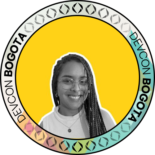 I met michelleanmar.eth at Devcon 6 POAP image