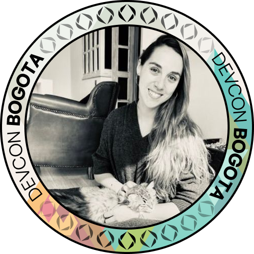 I met nataliamadrid.eth at Devcon 6 POAP image