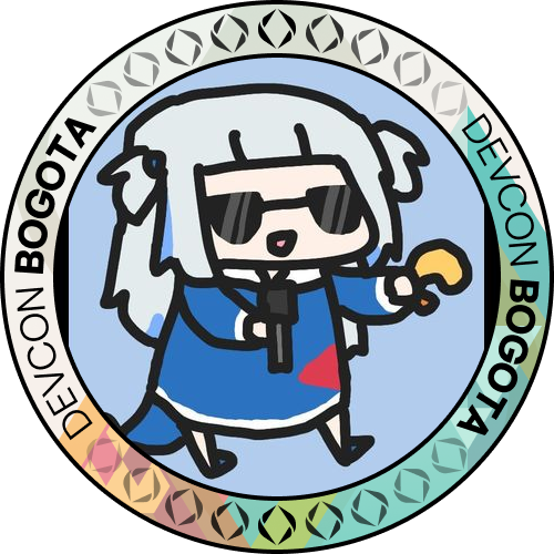 I met nicoshark.eth at Devcon 6 POAP image