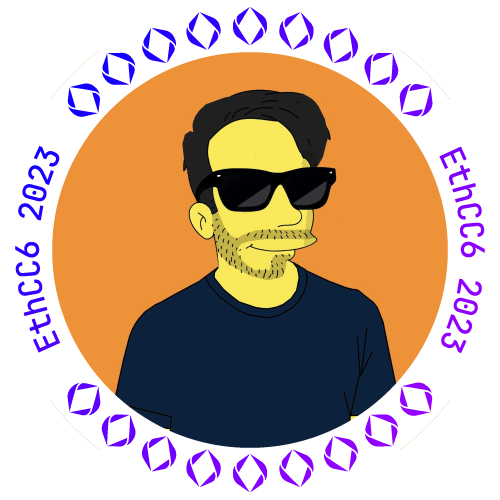 I met pedrouid.eth at EthCC 2023 POAP image