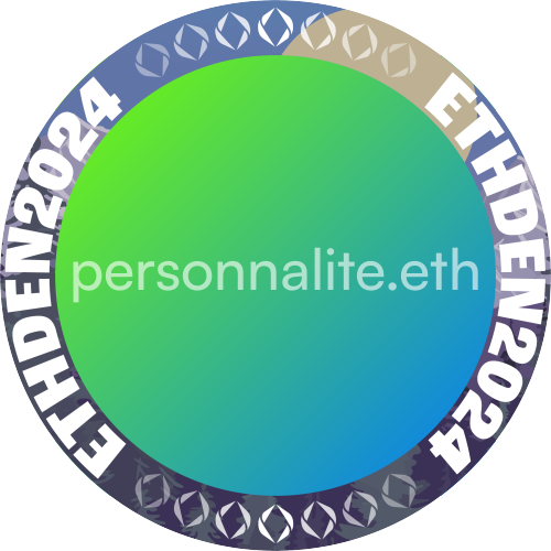 I met personnalite.eth at ETHDenver 2024 POAP image