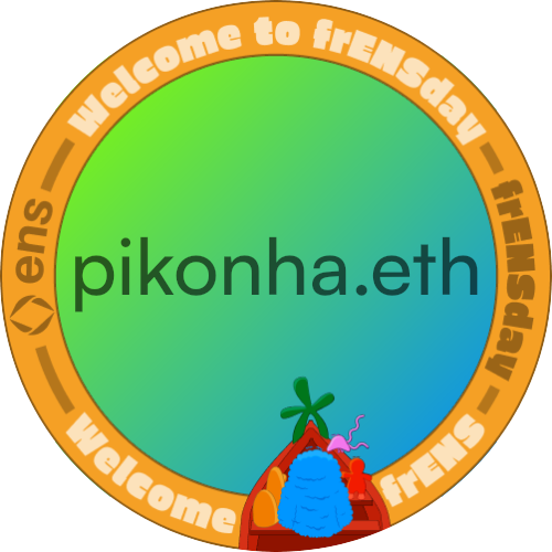 I met pikonha.eth at frENSday 2024 POAP image