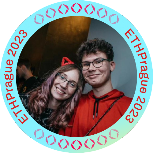 I met rostadev.eth at ETHPrague 2023 POAP image