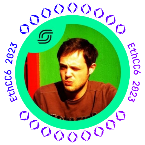 I met sam007.eth at EthCC 2023 POAP image