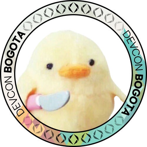 I met sebtopol.eth at Devcon 6 POAP image