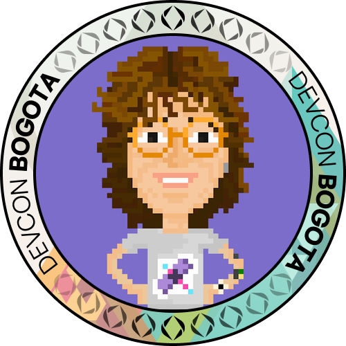 I met simonethg.eth at Devcon 6 POAP image