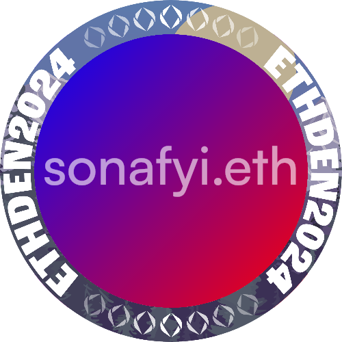 I met sonafyi.eth at ETHDenver 2024 POAP image