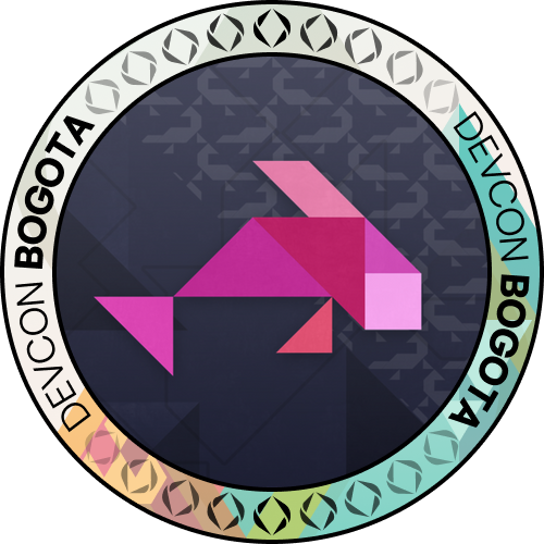 I met stkux.eth at Devcon 6 POAP image