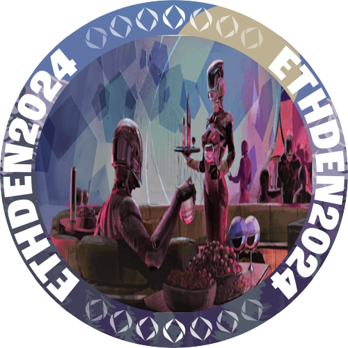I met sydmead.eth at ETHDenver 2024 POAP image