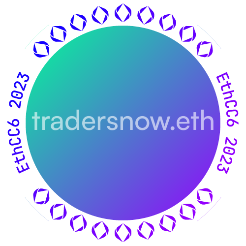 I met tradersnow.eth at EthCC 2023 POAP image