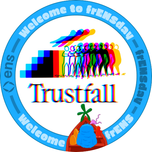 I met trustfall.eth at frENSday 2024 POAP image