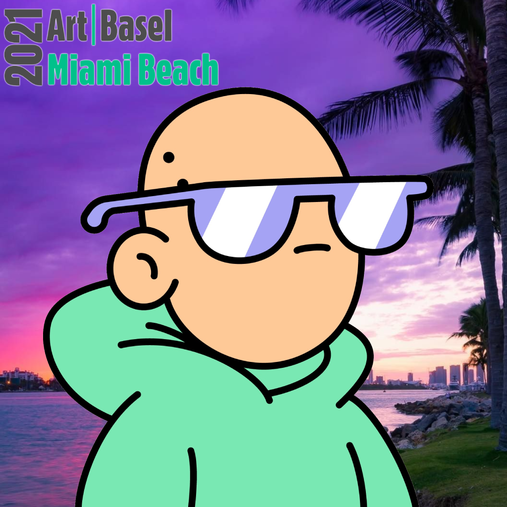 I met @tsella at Art Basel Miami 2021 POAP image