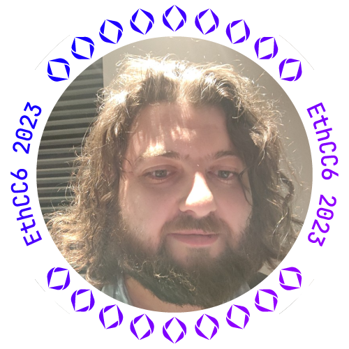 I met wulfman.eth at EthCC 2023 POAP image