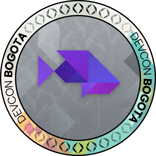 I met xanderx.eth at Devcon 6 POAP image