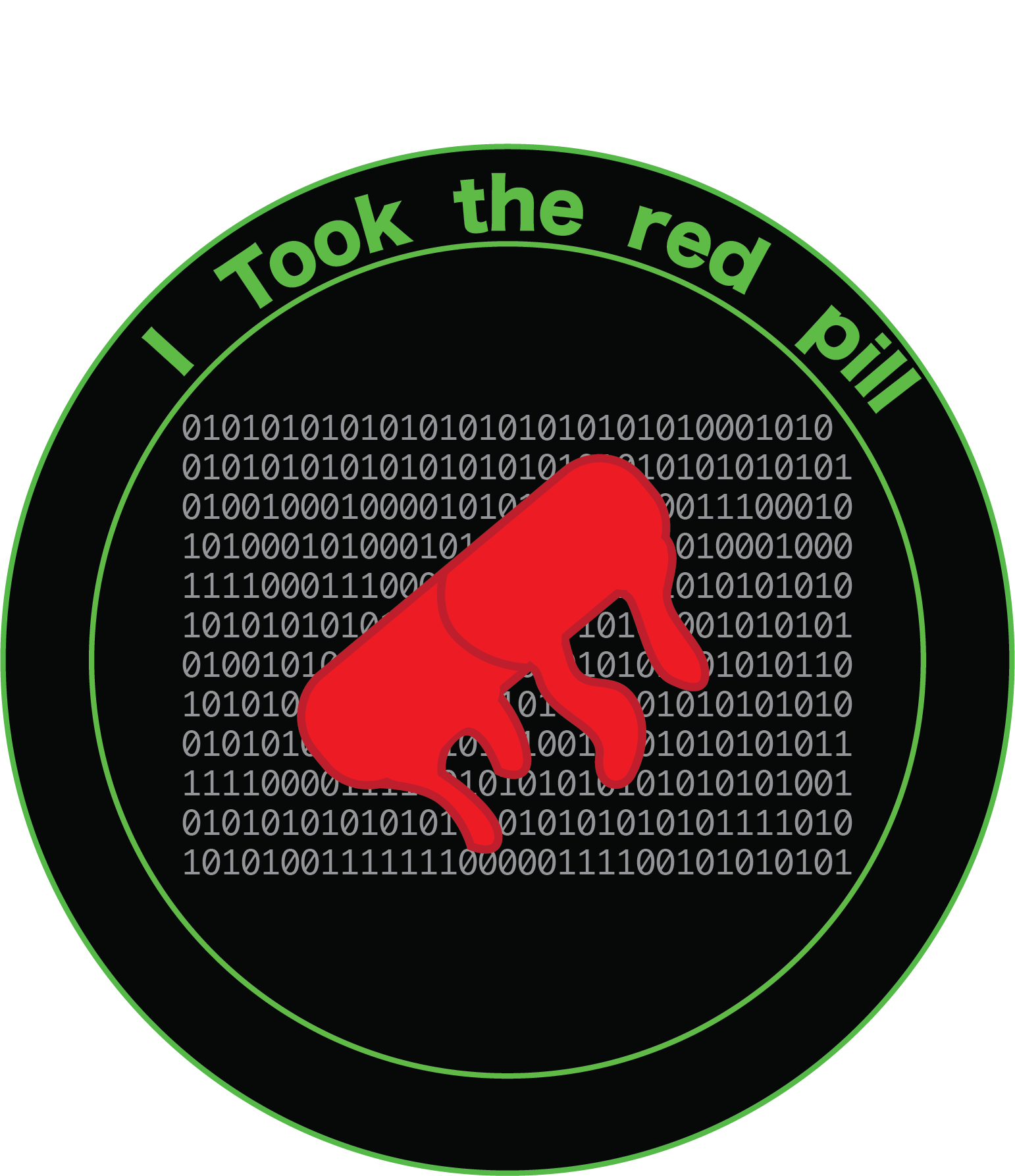 I took the red pill POAP image