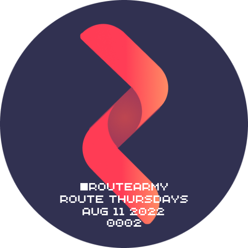 I WAS AT ROUTE THURSDAYS 0002 AUG 11 2022 POAP image