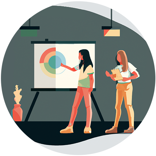 I was at the closing ceremony of Felina and Ofelia's Bayer training POAP image