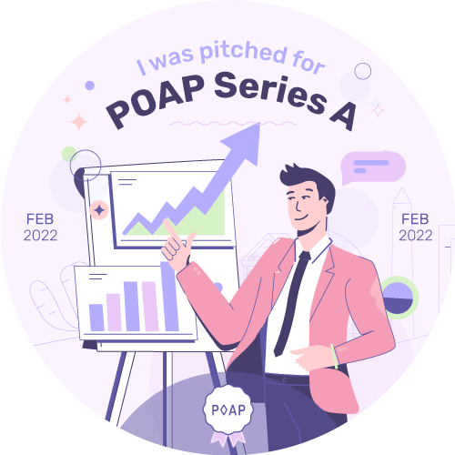 I was pitched for POAP Series A round POAP image