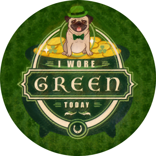 I WORE GREEN TODAY!!! POAP image