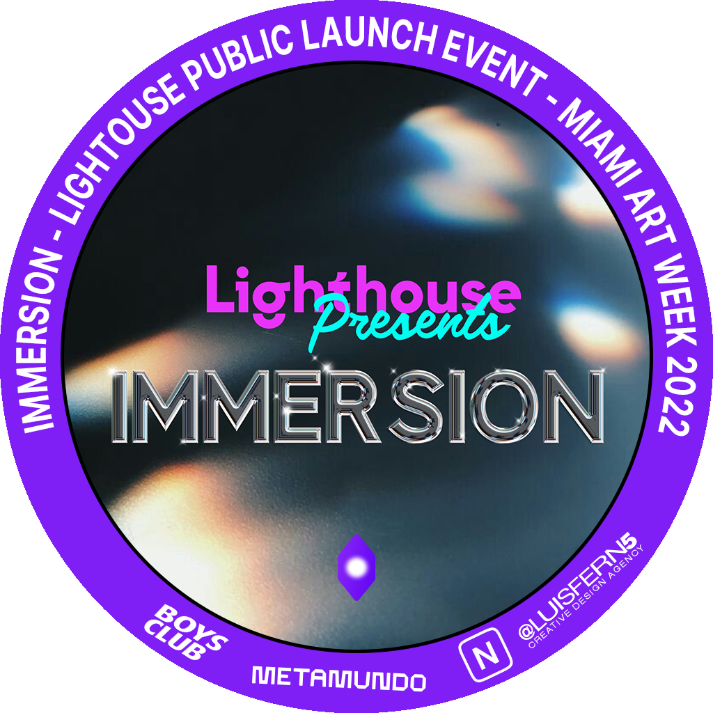 IMMERSION - Lighthouse.world public launch event in Miami POAP image