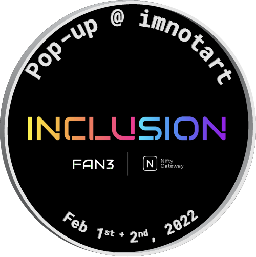 Inclusion Pop-up @ imnotArt Chicago POAP image