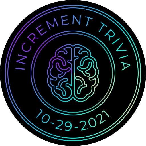 Increment Trivia 10/29/2021 POAP image