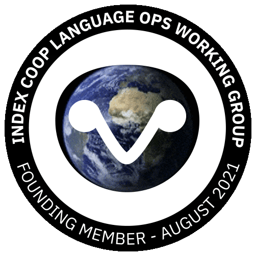 Index Coop Language Operations Working Group (LOWG) - Founding Member POAP image