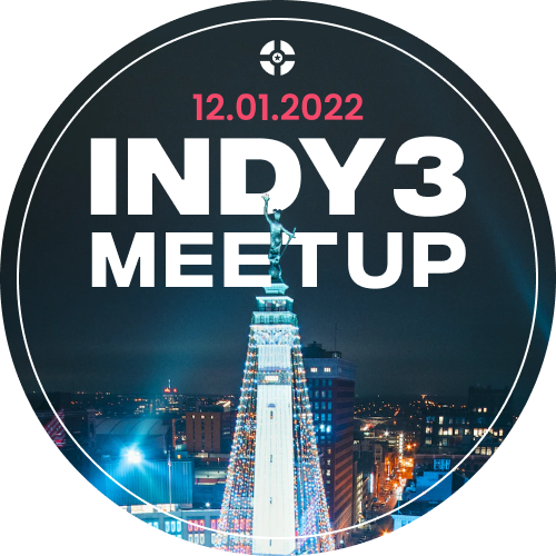 Indy3 December Meetup POAP image