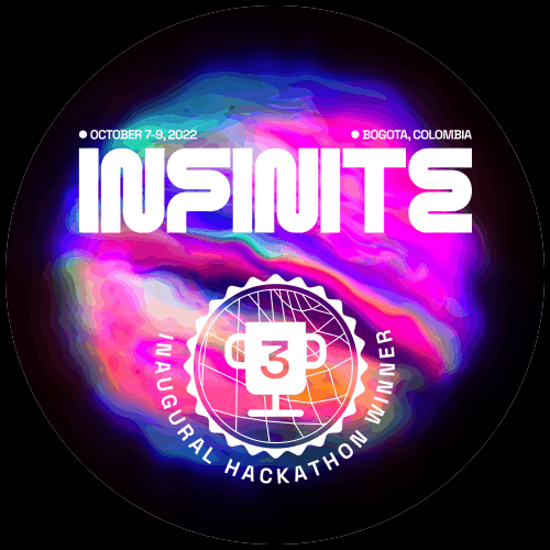 Infinite Hackathons Genesis 3rd Place POAP image