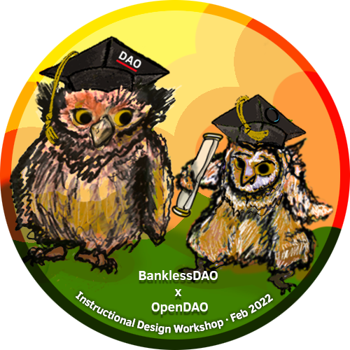 Instructional Design Workshop [BanklessDAO X OpenDAO] POAP image