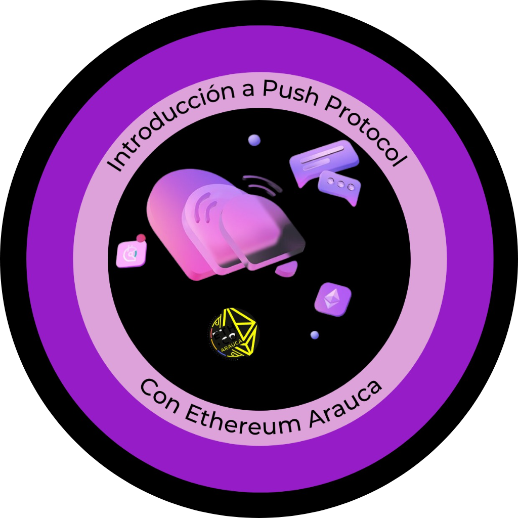 Intro a Push Protocol con Eth Arauca POAP image