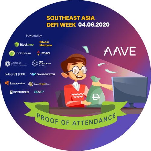 Intro to Aave | Southeast Asia DeFi Week 04.06.2020 POAP image