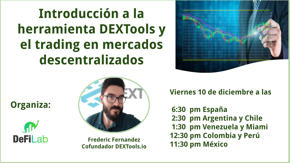 Introducción a la herramienta DEXTools y el trading en mercados DEFI POAP image