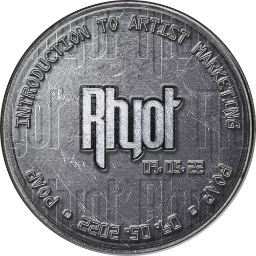 Introduction to Artist Marketing with Rhyot (09/05/22) POAP image
