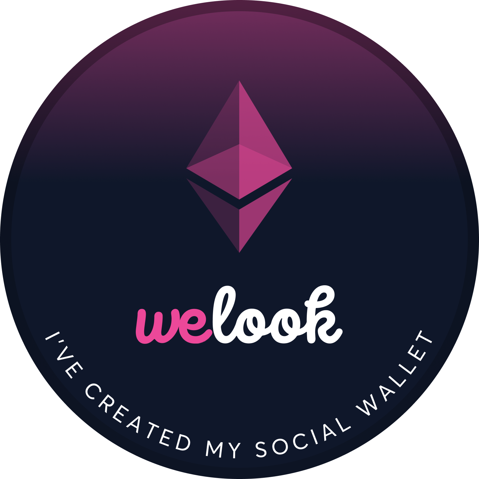 I've completed a Social Wallet setup tutorial POAP image