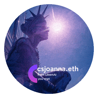 I met Csjoanna.eth from LibertAI at ETHCC8 Cannes 2025 POAP image