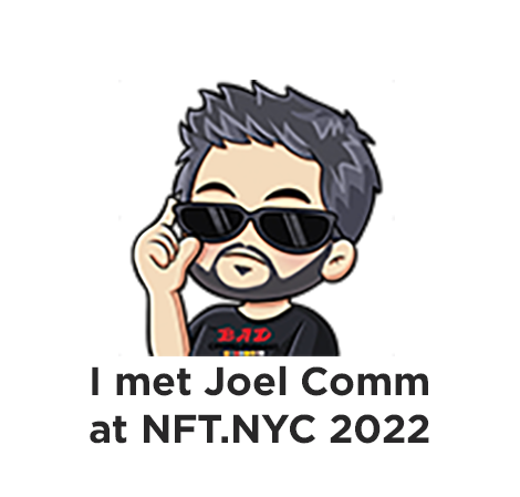 Joel Comm - NFT NYC 2022 POAP image