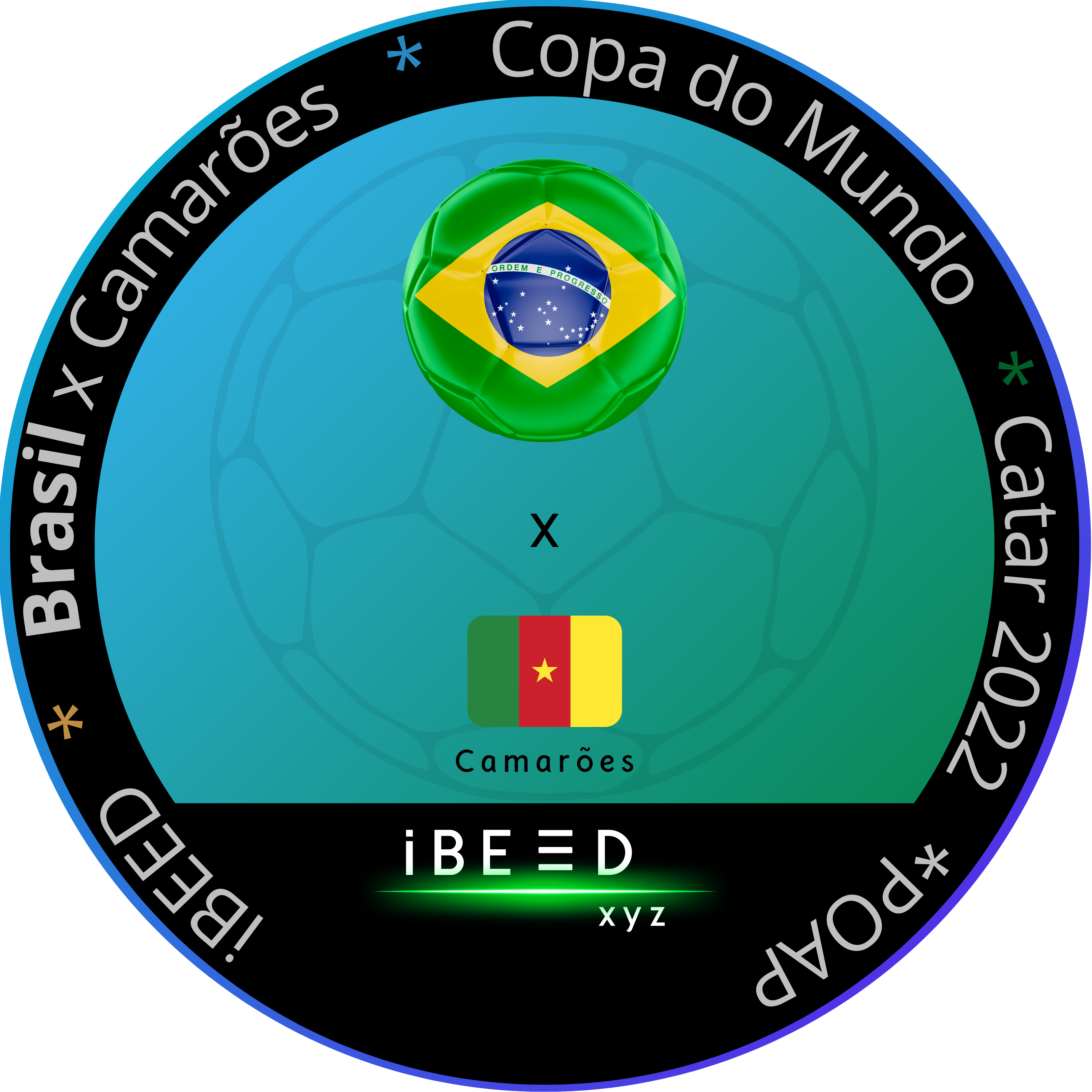 Jogo do Brasil x Camarões na Copa do Mundo no Catar - iBEED drop image