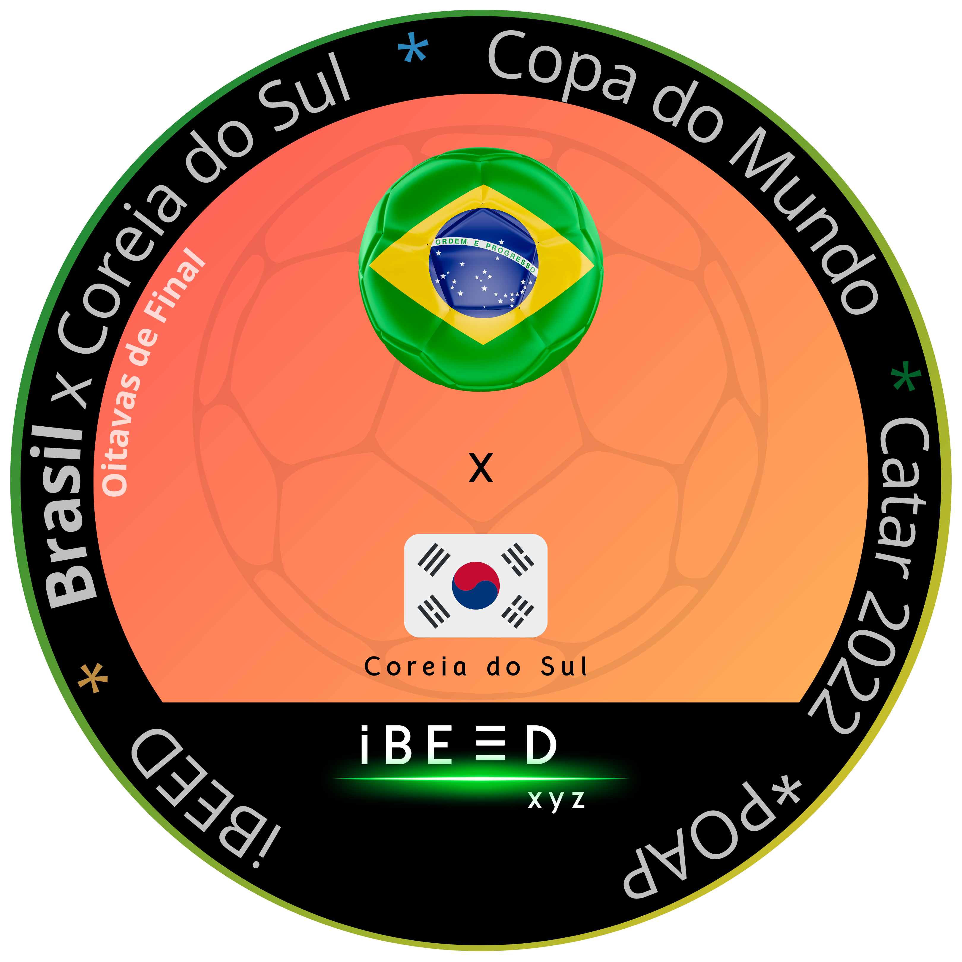 Jogo do Brasil x Coreia do Sul na Copa do Mundo no Catar - iBEED drop image