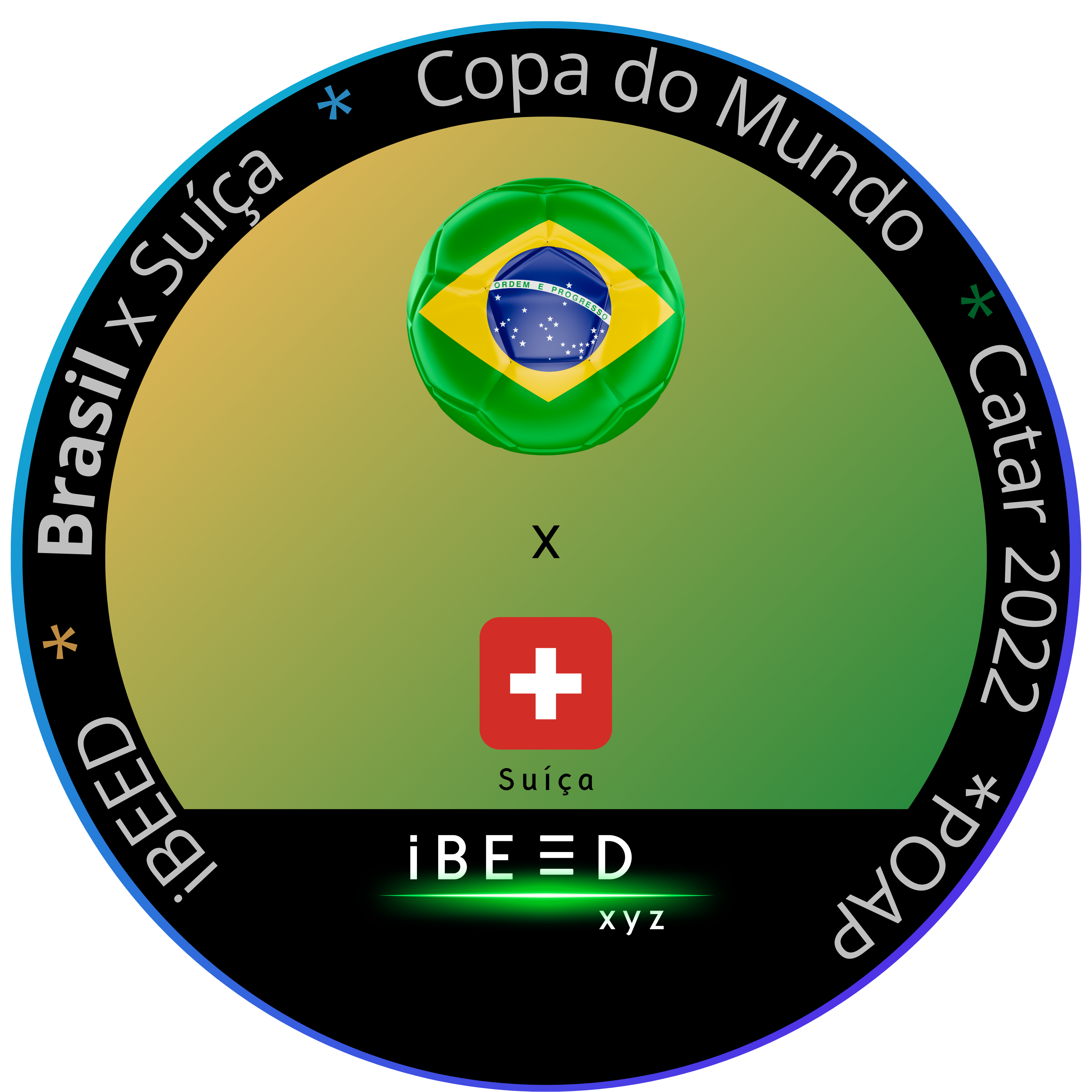 Jogo do Brasil x Suíça na Copa do Mundo no Catar - iBEED drop image
