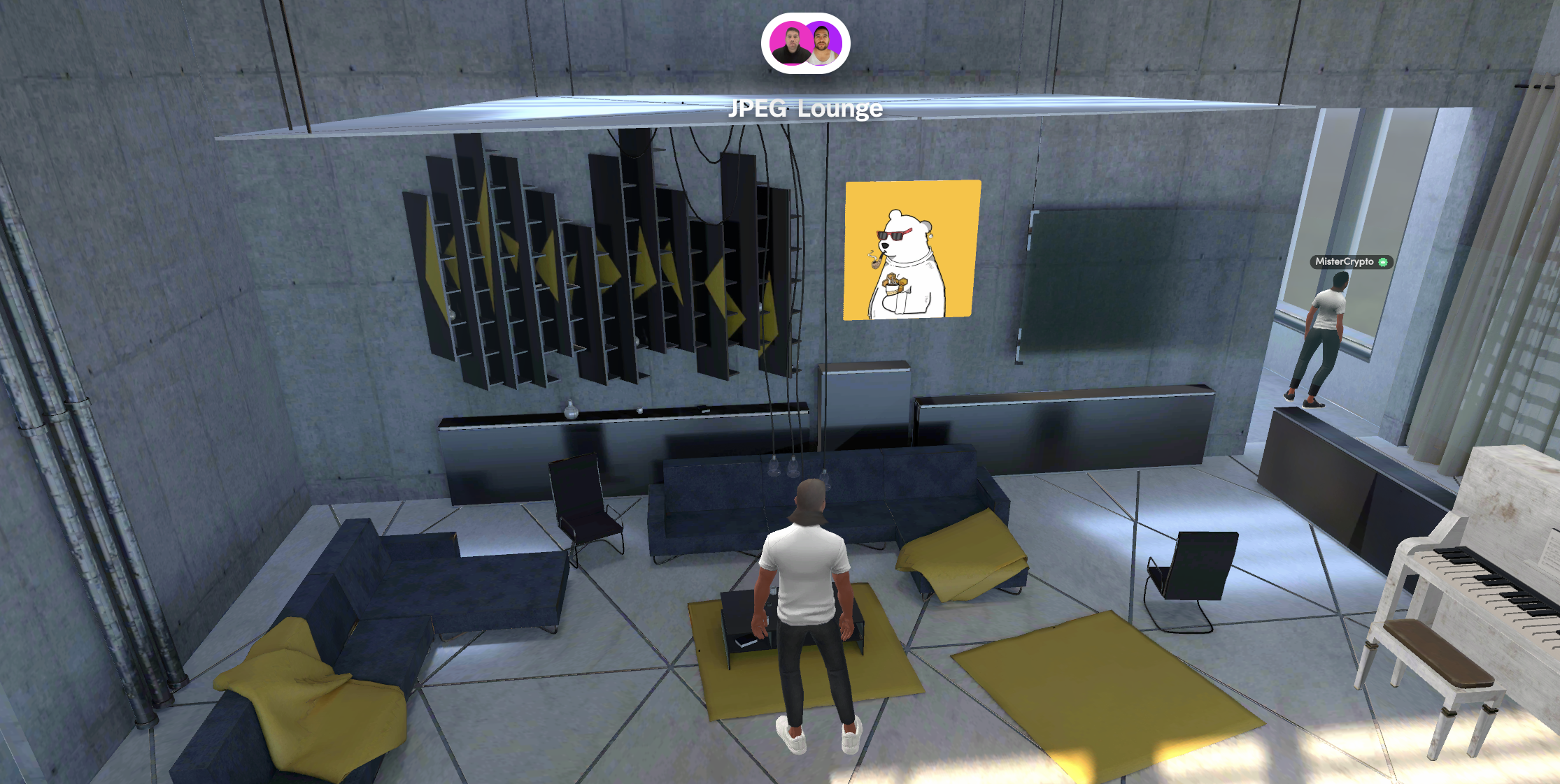 JPEG COFFEE Metaverse Launch  POAP image