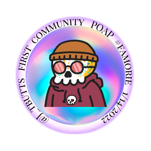 @J_tbutts first community POAP POAP image