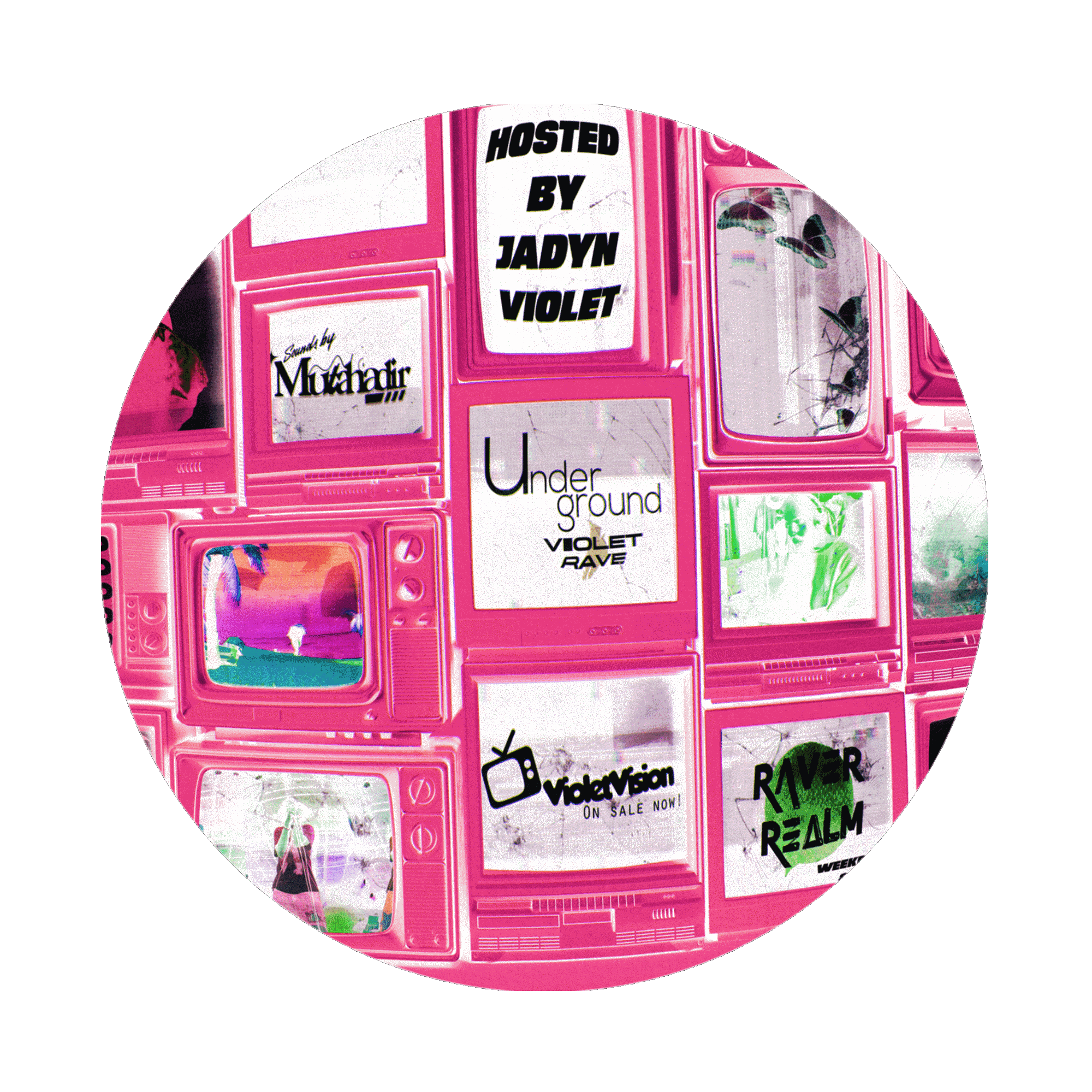 June 16th, 2023 - Underground Violet Rave POAP image