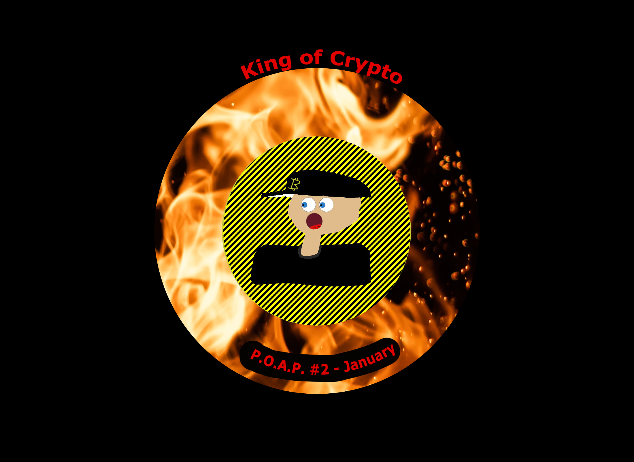 King of Crypto - Live Stream - January #2 POAP image