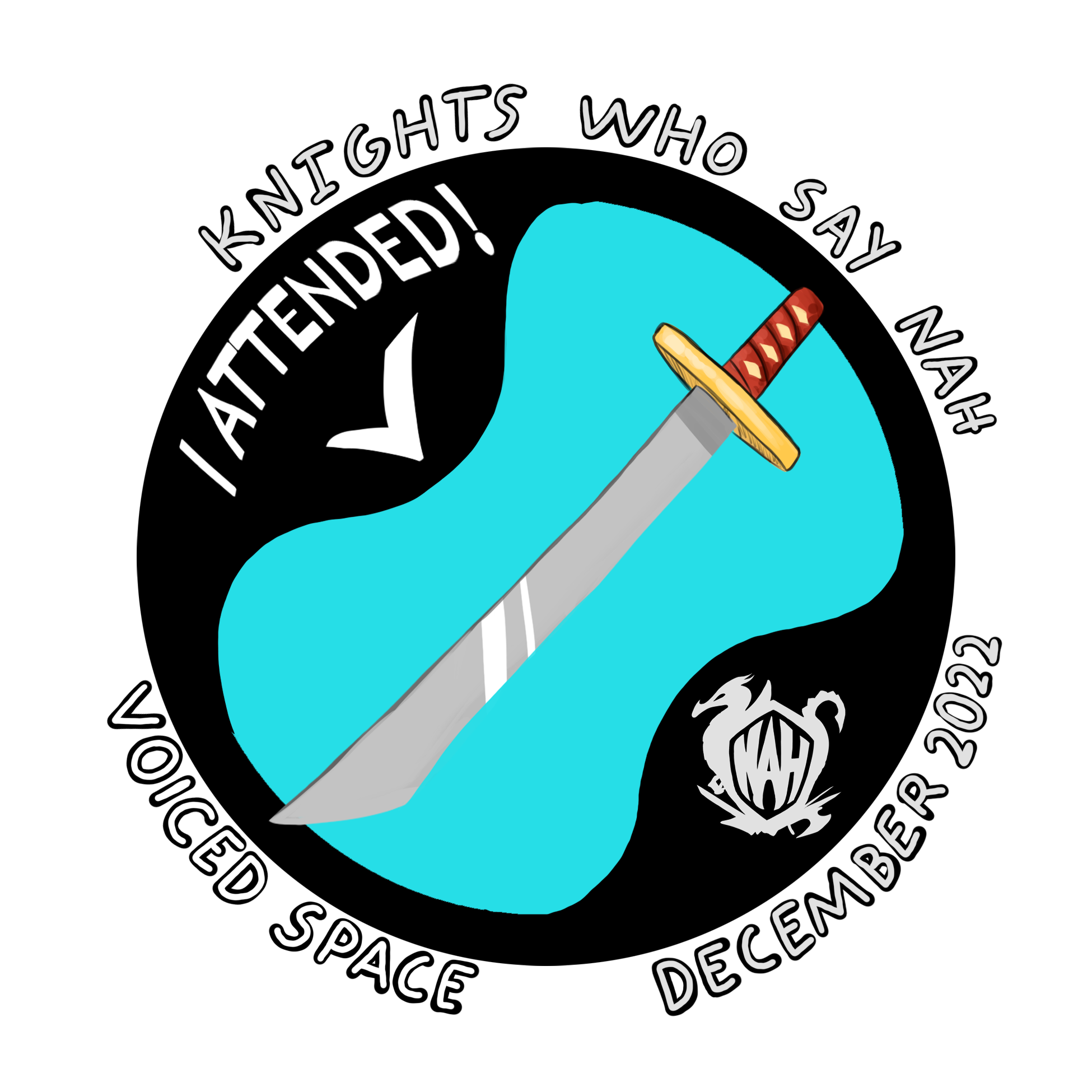Knights Who Say Nah x Voiced Spaces POAP image