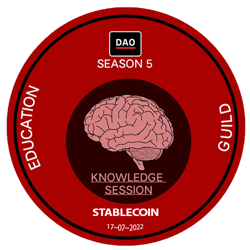 Knowledge  Session(stablecoin)_Edu guild POAP image