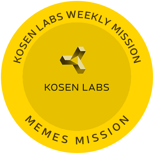 Kosen Labs - Top 5 Memes Winners POAP image