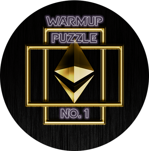 ΞTH Hunt Warm Up puzzle No. 1 POAP image